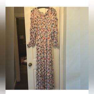 Chufy Memories of Peru smocked floral dress